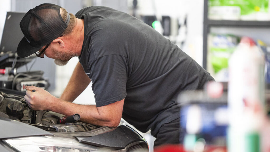 BMW AGM battery replacement and BMS coding at The HAUS Auto independent specialist Culver City CA