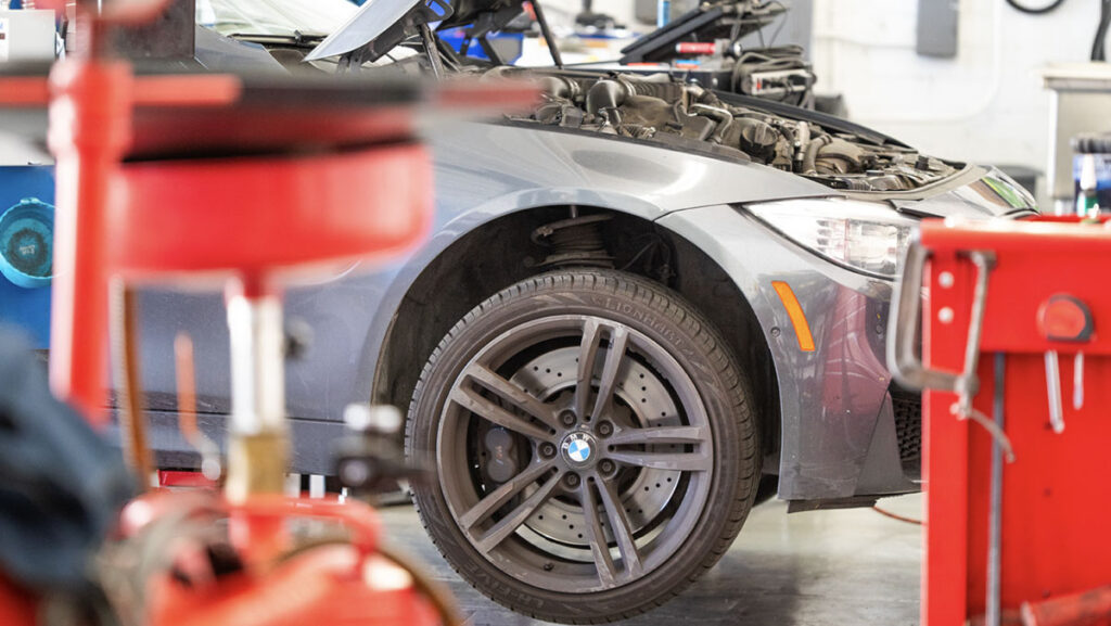 BMW AC compressor and air conditioning system diagnosis at The HAUS Auto independent specialist Culver City CA