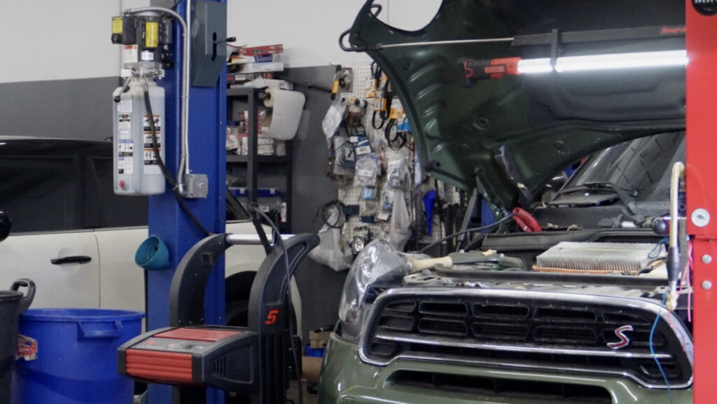 BMW scheduled maintenance service at The HAUS Auto Santa Monica Pico Blvd independent BMW specialist